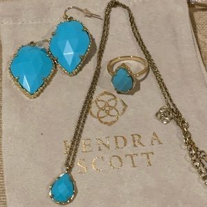 Kendra Scott Turquoise Set